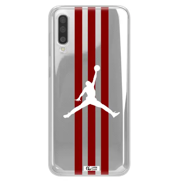 Jordan Icon Samsung A50 Clear TPU Case