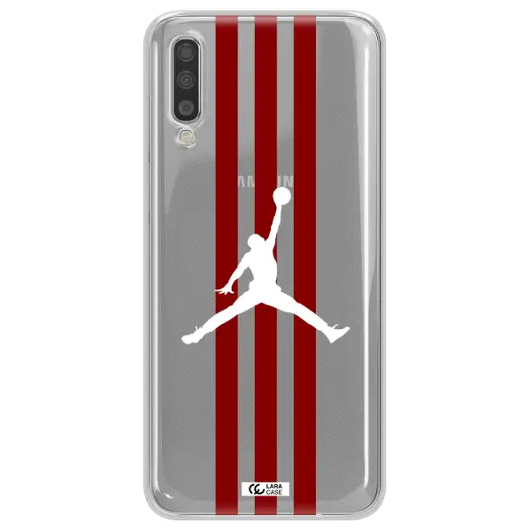 Jordan Icon Samsung A70 Clear TPU Case