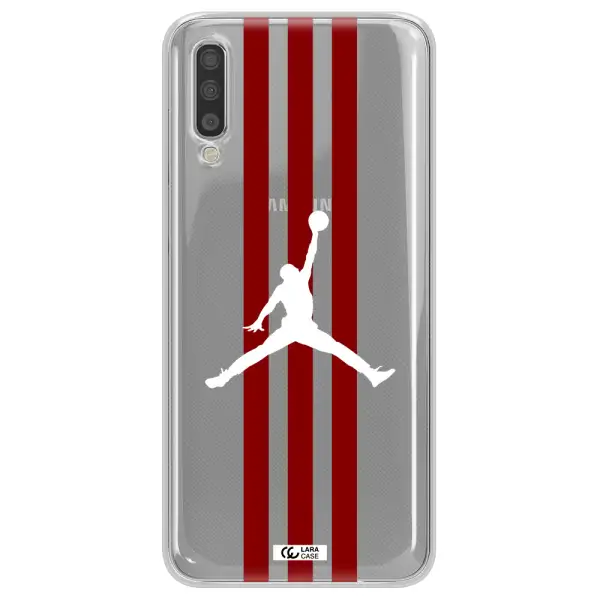 Jordan Icon Samsung A70S Clear Tpu Case