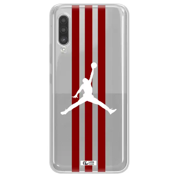 Jordan Icon Samsung A90 Clear TPU Case