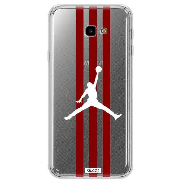 Jordan Icon Samsung J4 Plus Clear TPU Case