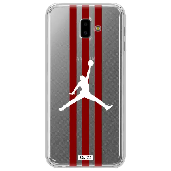 Jordan Icon Samsung J6 Plus Clear TPU Case