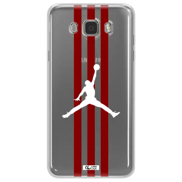 Jordan Icon Samsung J7 2016 Clear TPU Case