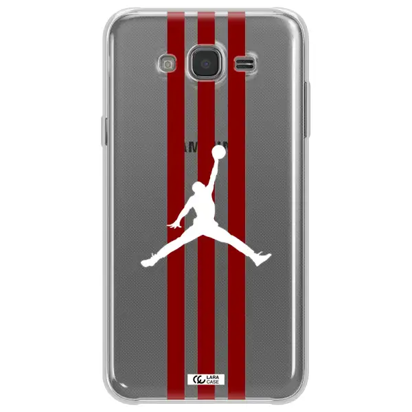Jordan Icon Samsung J7 Core Clear TPU Case