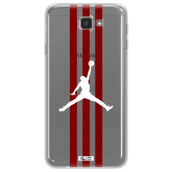Jordan Icon Samsung J7 Prim Clear TPU Case