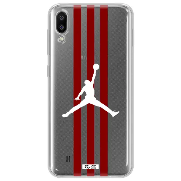 Jordan Icon Samsung M10 Clear TPU Case