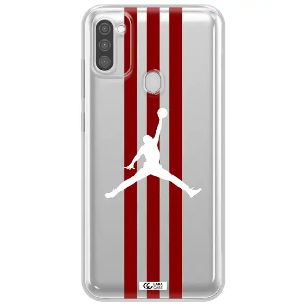 Jordan Icon Samsung M11 Clear TPU Case
