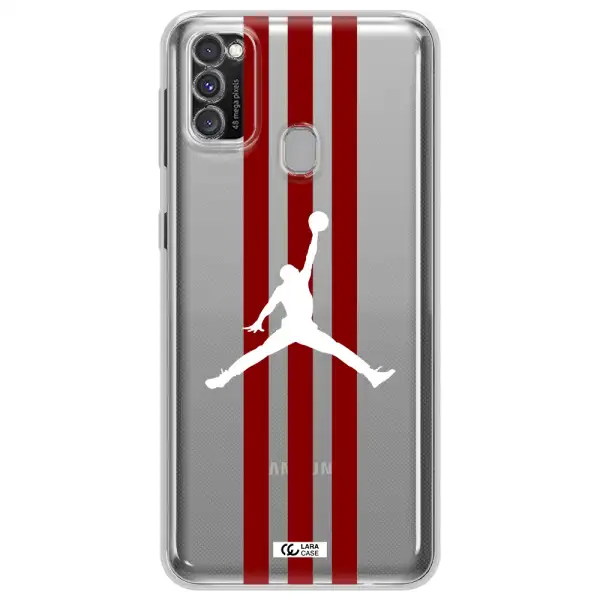 Jordan Icon Samsung M30S Clear TPU Case
