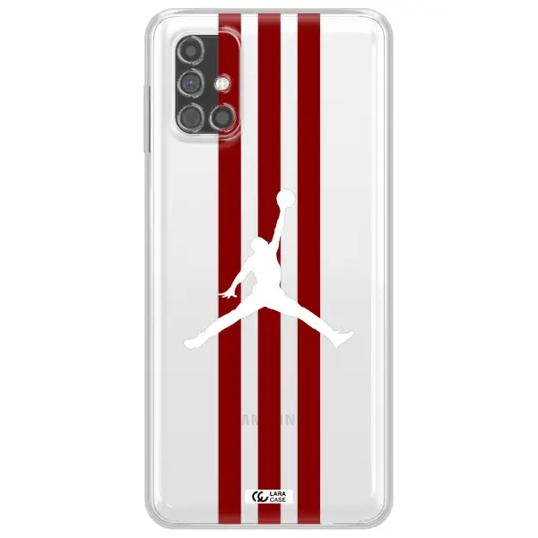 Jordan Icon Samsung M31S Clear TPU Case