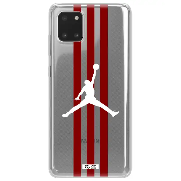 Jordan Icon Samsung Note 10 Lite Clear TPU Case