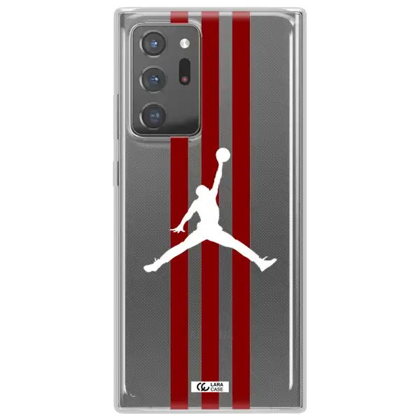 Jordan Icon Samsung Note 20 Ultra Clear TPU Case