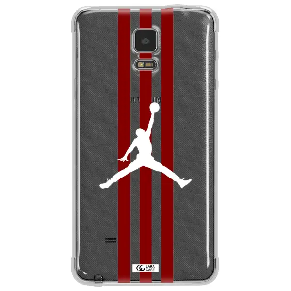 Jordan Icon Samsung Note 4 Clear TPU Case