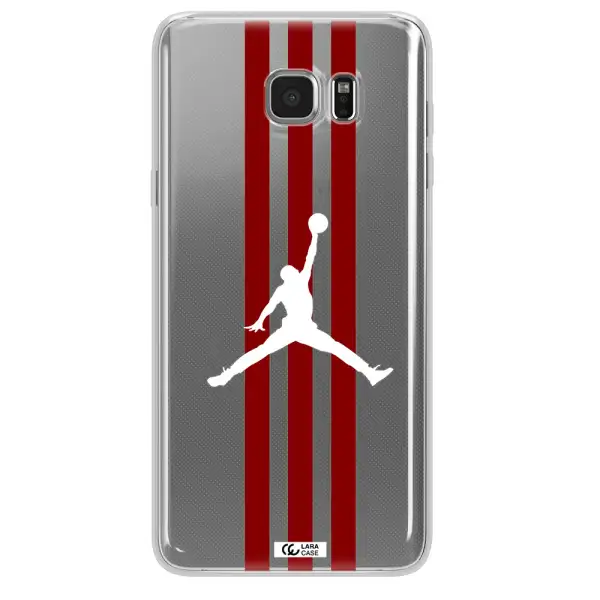 Jordan Icon Samsung Note 5 Clear TPU Case