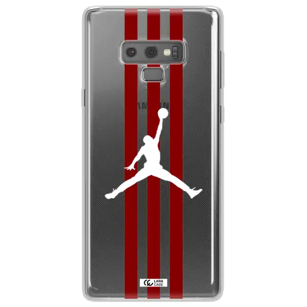Jordan Icon Samsung Note 9 Clear TPU Case