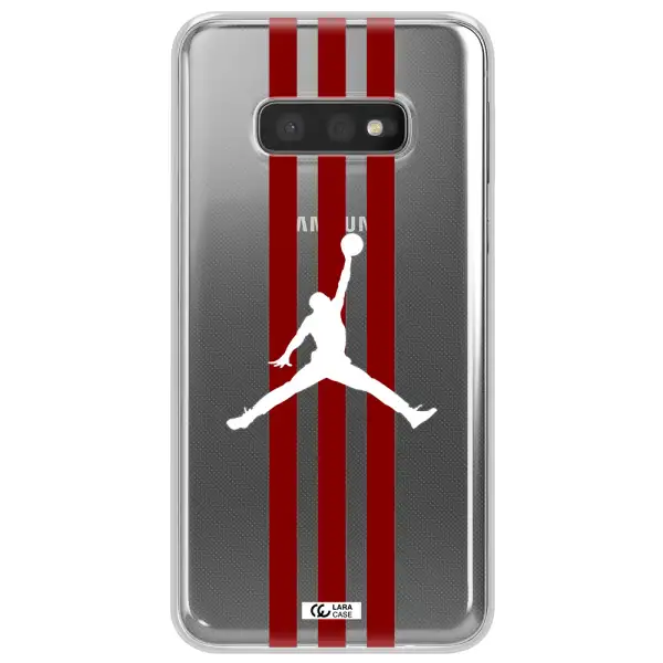 Jordan Icon Samsung S10e Clear TPU Case
