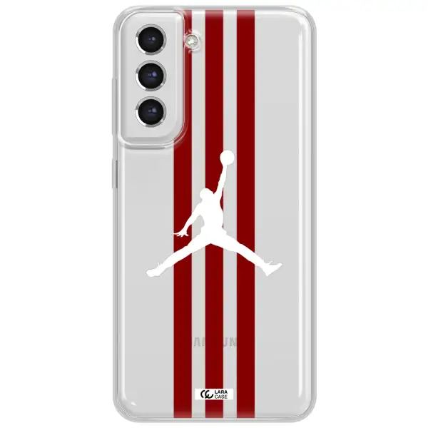 Jordan Icon Samsung S21 Fe Clear Tpu Case