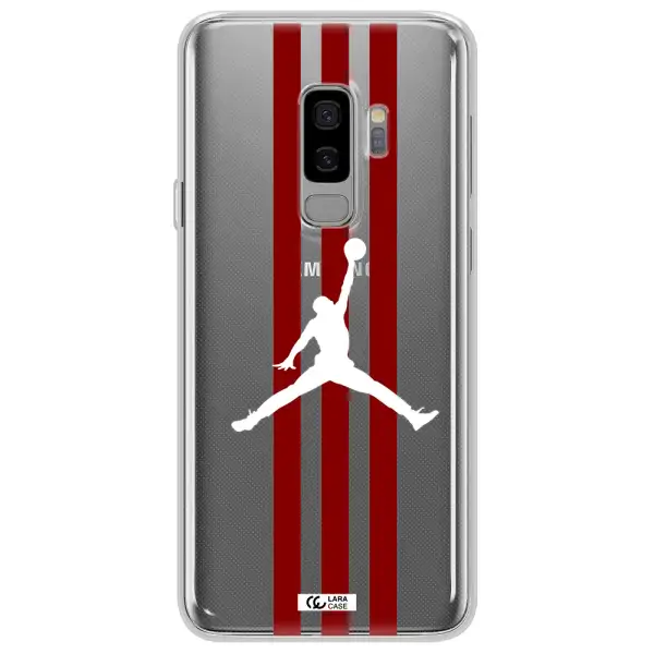Jordan Icon Samsung S9 Plus Clear TPU Case