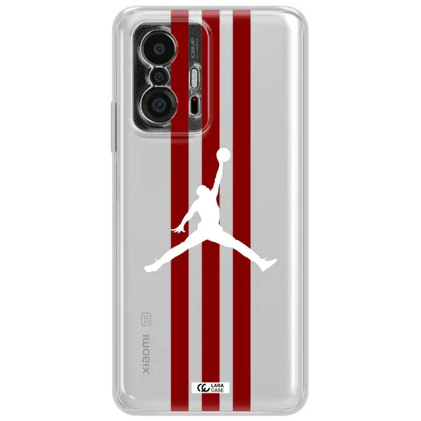Jordan Icon Xiaomi 11T Clear Tpu Case