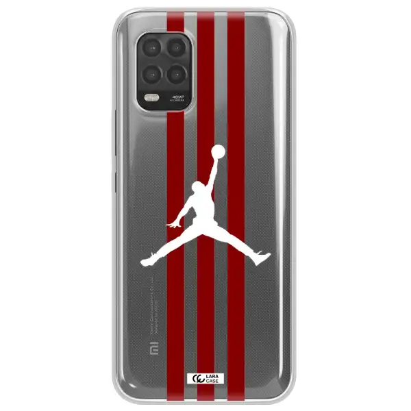 Jordan Icon Xiaomi Mi 10 Lite Clear TPU Case