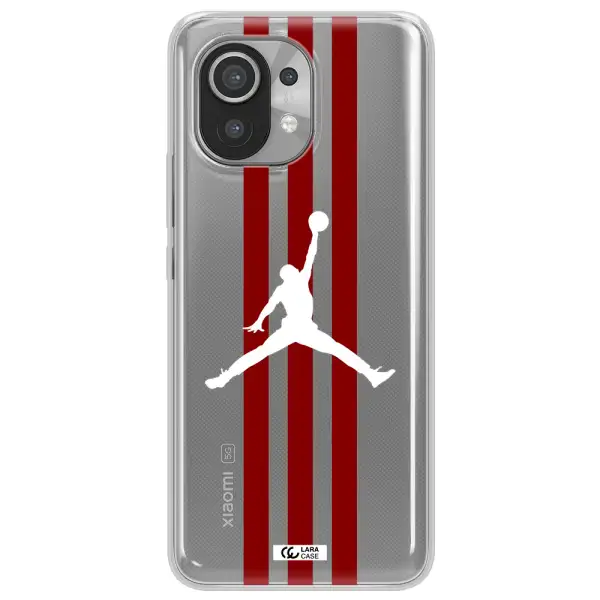 Jordan Icon Xiaomi Mi 11 Clear TPU Case
