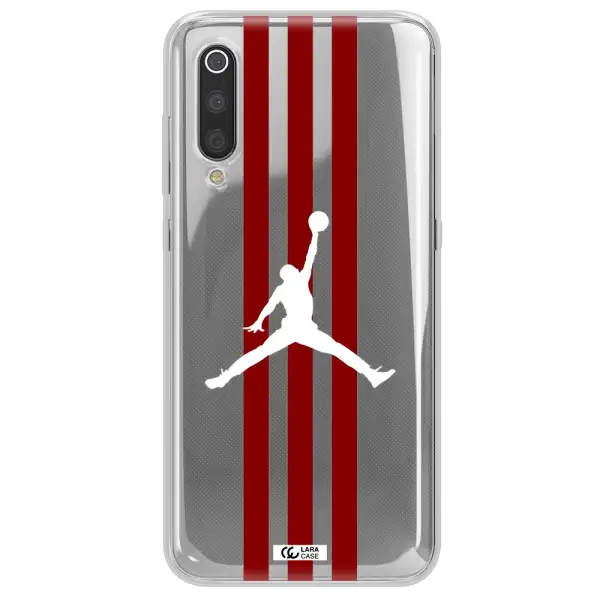 Jordan Icon Xiaomi Mi 9 Clear TPU Case