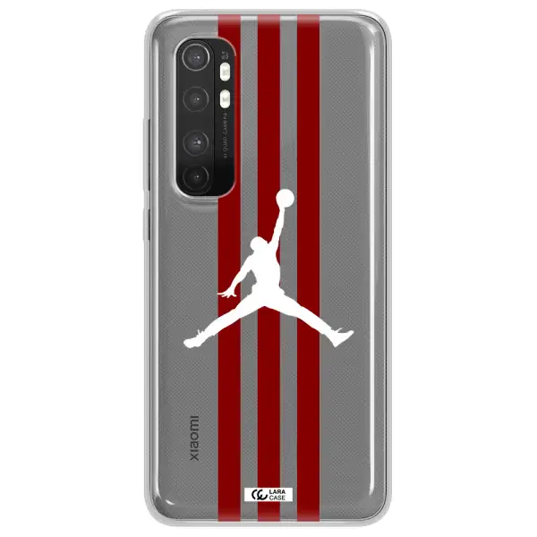 Jordan Icon Xiaomi Mi Note 10 Lite Clear TPU Case