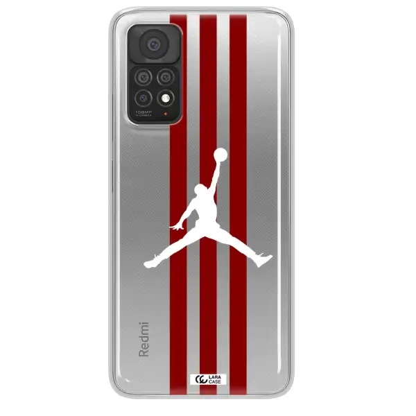 Jordan Icon Xiaomi Note 11 Pro Clear TPU Case