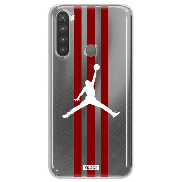 Jordan Icon Xiaomi Note 8 Clear TPU Case