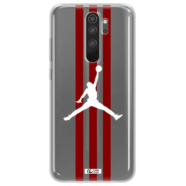 Jordan Icon Xiaomi Note 8 Pro Clear TPU Case