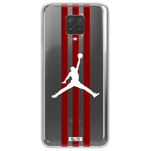 Jordan Icon Xiaomi Note 9 Pro Clear TPU Case