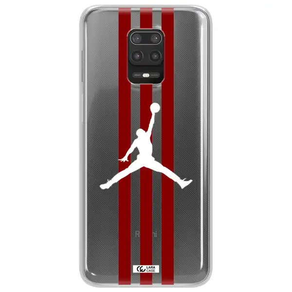 Jordan Icon Xiaomi Note 9S Clear TPU Case
