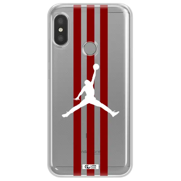 Jordan Icon Xiaomi Redmi 6 Pro Clear TPU Case