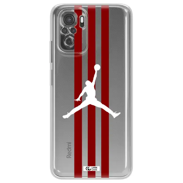 Jordan Icon Xiaomi Redmi Note 10S Clear Tpu Case