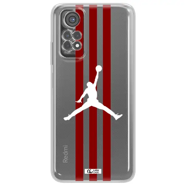 Jordan Icon Xiaomi Redmi Note 11S Clear Tpu Case