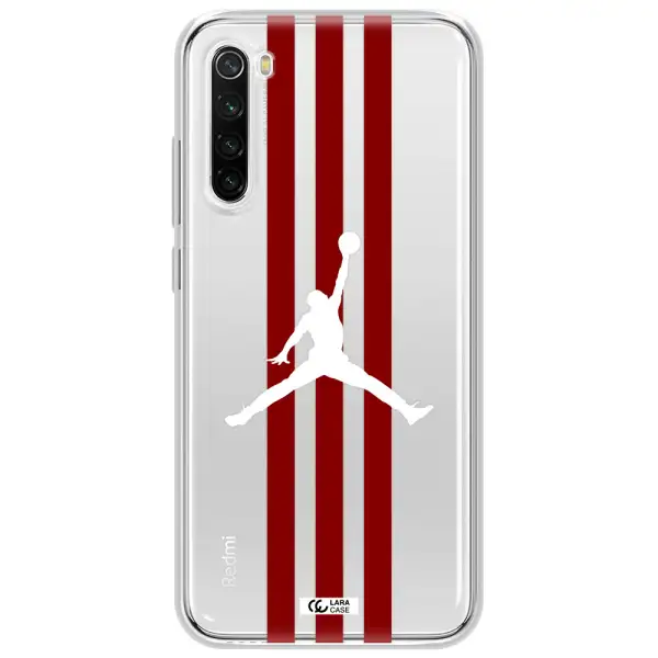 Jordan Icon Xiaomi Redmi Note 8T Clear Tpu Case