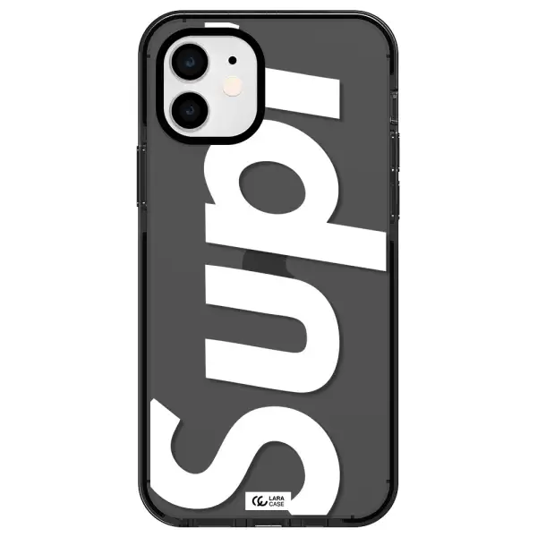 Big Supreme Apple iPhone 11 impact Smoke Black Case