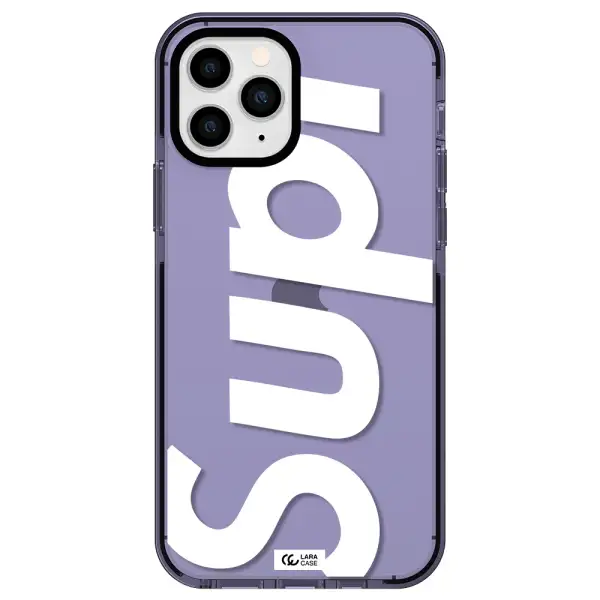 Big Supreme Apple iPhone 11 pro max impact Lilac Case
