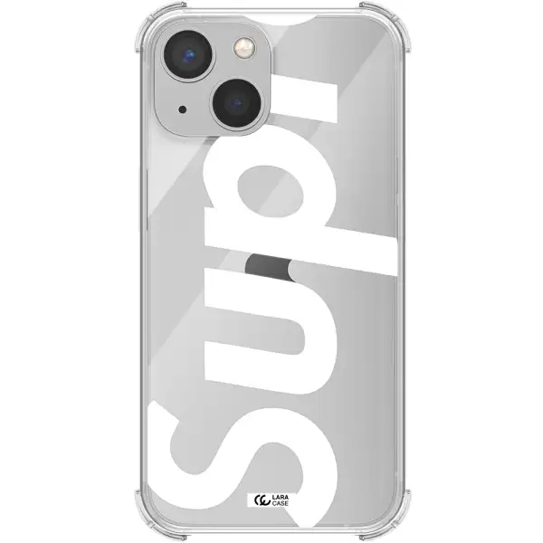 Big Supreme Apple iPhone 13 mini Clear PC Case