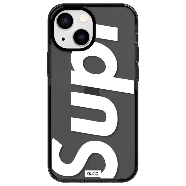 Big Supreme Apple iPhone 13 mini impact Smoke Black Case