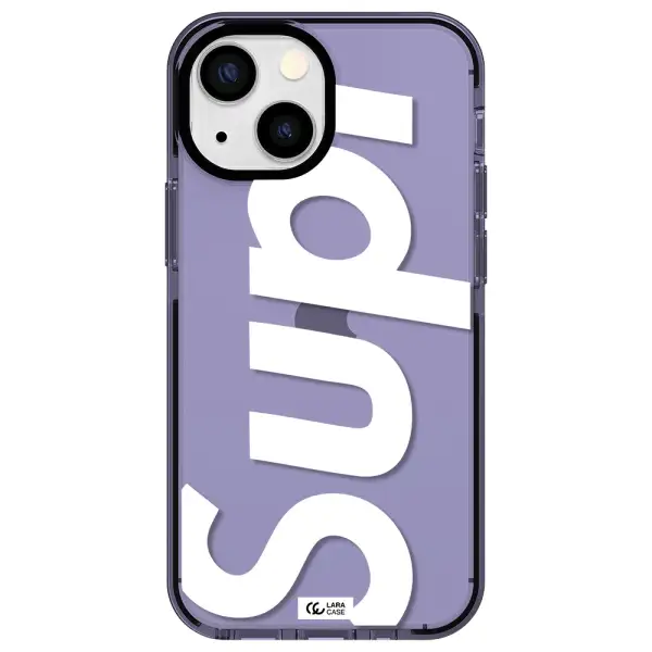 Big Supreme Apple iPhone 15 impact Lilac Case