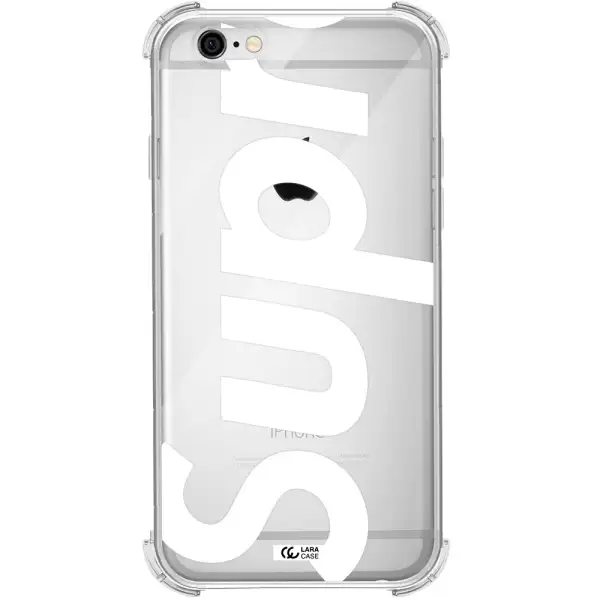 Big Supreme Apple iPhone 6 Clear PC Case