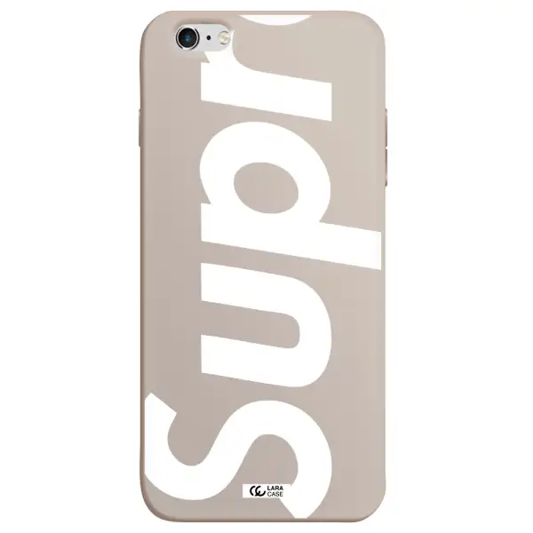 Big Supreme Apple iPhone 6 plus Silicone Stone Case