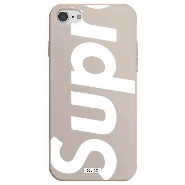 Big Supreme Apple iPhone 7 Silicone Stone Case