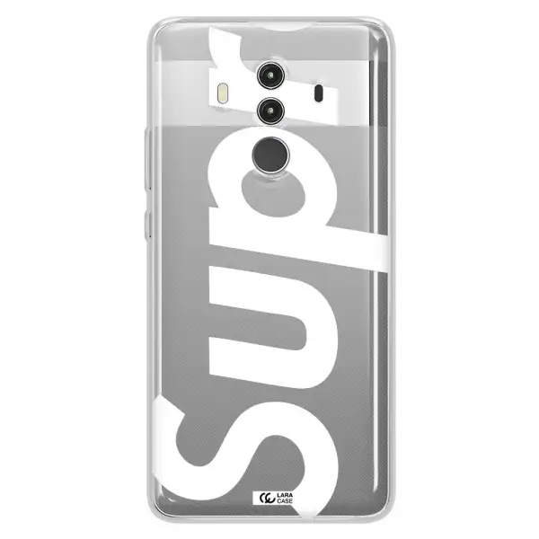Big Supreme Huawei Mate 10 Clear TPU Case