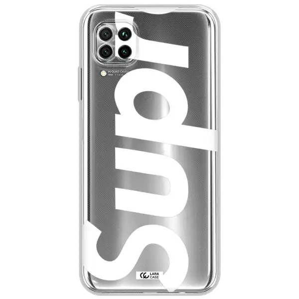 Big Supreme Huawei Nova 7I Clear Tpu Case