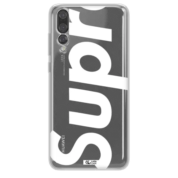Big Supreme Huawei P20 Pro Clear TPU Case