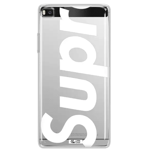 Big Supreme Huawei P8 Clear TPU Case