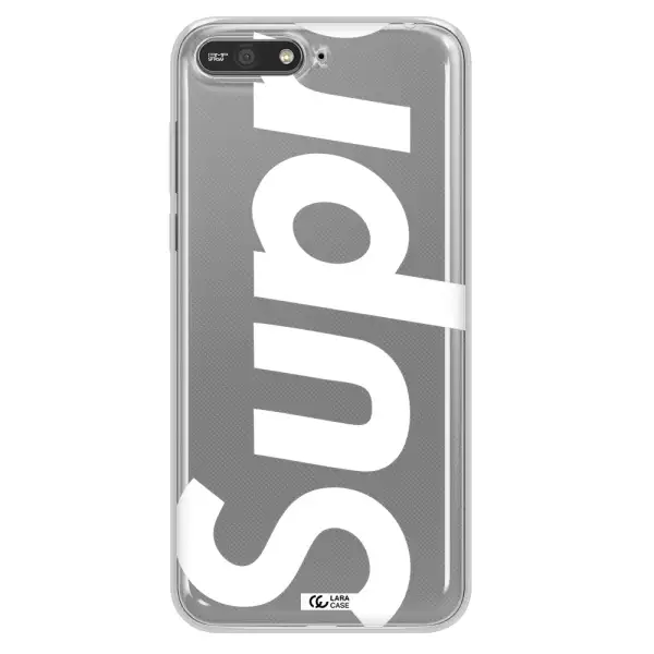Big Supreme Huawei Y6 2018 Clear TPU Case