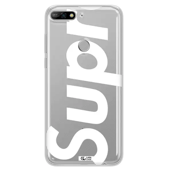 Big Supreme Huawei Y7 2018 Clear TPU Case