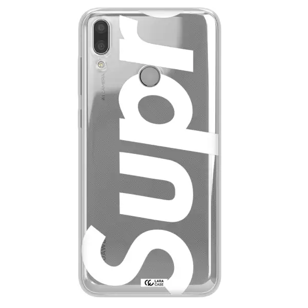 Big Supreme Huawei Y9 2019 Clear TPU Case